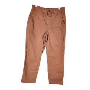 Madewell Brown Chinos Pants Womens, Sz 30